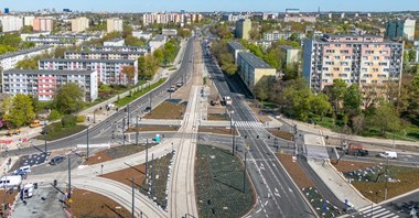 Łódź. Jest data otwarcia Śmigłego-Rydza i Niższej, jeszcze bez torowiska (zdjęcia)