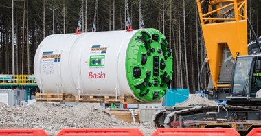 Maszyna TBM będzie drążyć tunel dla Terminala FSRU