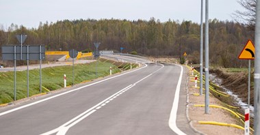 Kierowcy jeżdżą już obwodnicą Kolna w ciągu drogi wojewódzkiej