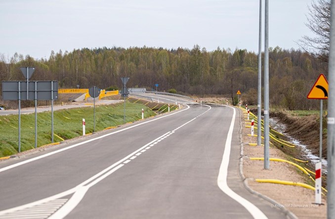 Kierowcy jeżdżą już obwodnicą Kolna w ciągu drogi wojewódzkiej