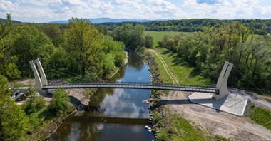 Czechy i Polska połączone nową kładką [zdjęcia]