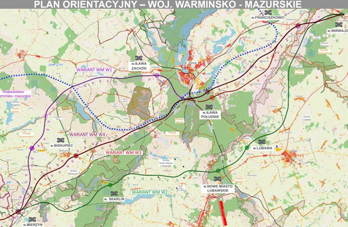 Za mało węzłów na przyszłej S5 w warmińsko-mazurskim? Bukowiec tłumaczy