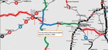 Bliżej drugiej jezdni obwodnicy Wyrzyska