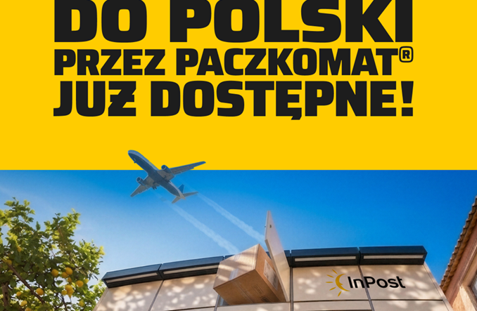 Paczki z Europy do polskiej maszyny Paczkomat poprzez aplikację InPost Mobile