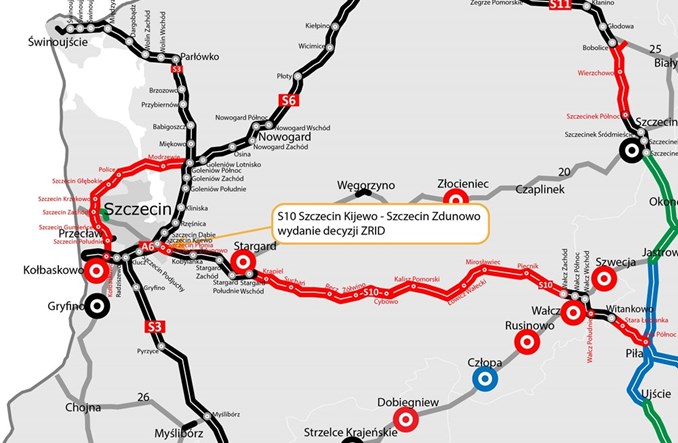 Budimex może budować kolejny odcinek S10