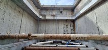 Tunel KDP. Komora odbiorcza dla tarczy drążącej gotowa