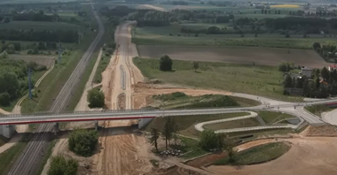 Obwodnica Mławy nabiera kształtów [zdjęcia]