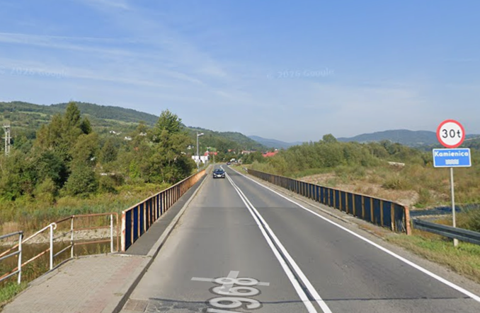 DW968. Wybudują most na potoku Kamienica