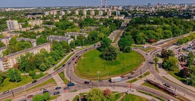 Łódź. Kontynuacja prac torowych na Rondzie Lotników Lwowskich