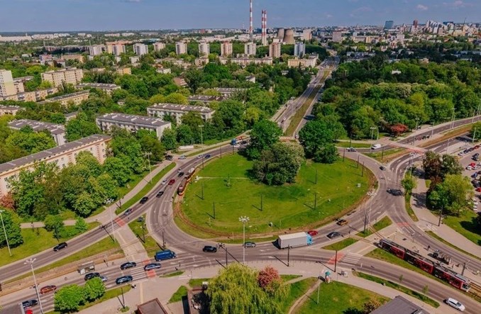 Łódź. Kontynuacja prac torowych na Rondzie Lotników Lwowskich