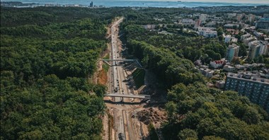 Gdynia. Intensywne prace na obwodnicy Witomina