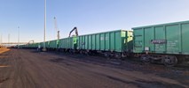 Rekordowy transport rudy żelaza do dąbrowskiej huty ArcelorMittal Poland 