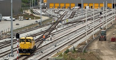 Testują tory na bemowskim odcinku metra M2 w Warszawie