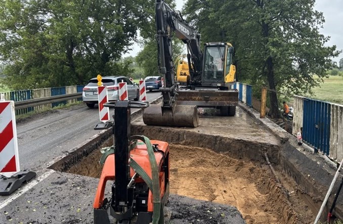 Modernizują most pod Piotrkowem Trybunalskim
