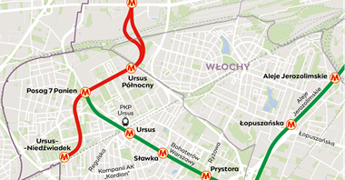 Warszawa. Co nowego na budowie metra linii M2?