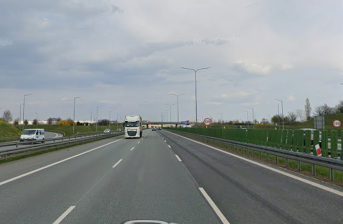 Drogowcy przyspieszyli na węźle A2 Poznań Krzesiny
