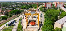 Spektakularne próby obciążeniowe na budowie tunelu dalekobieżnego w Łodzi   