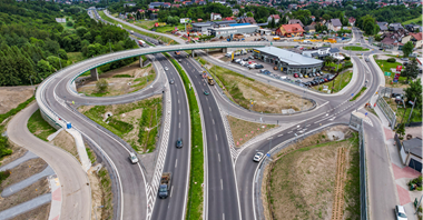Zakopianka. Otwierają węzeł w Myślenicach