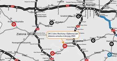 Obwodnica Wschowy czeka na ZRID. Powstanie na trasie między S3 a S5