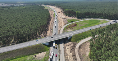 Budowa S10 Bydgoszcz – Toruń na różnych poziomach zaawansowania
