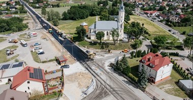 DW 540 koło Płocka bliska finiszu 