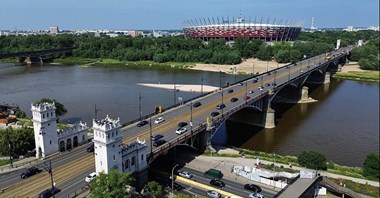 Warszawa. Będzie odcinkowy pomiar prędkości na Moście Poniatowskiego