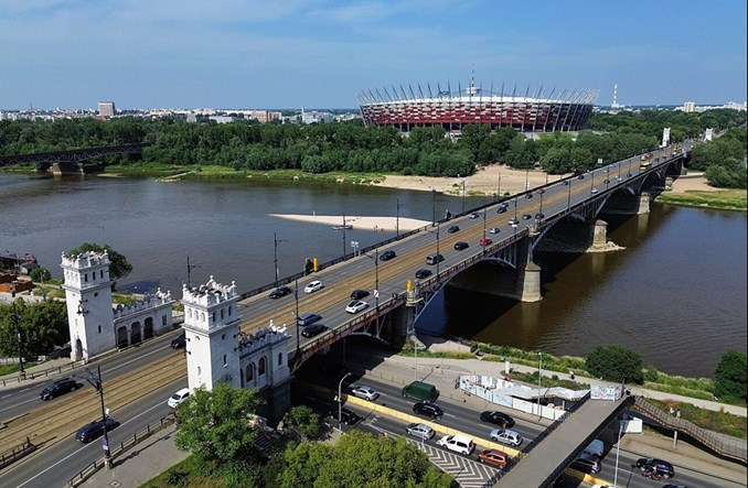 Warszawa. Będzie odcinkowy pomiar prędkości na Moście Poniatowskiego