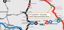 Polaqua najkorzystniejsza na S17 koło Krasnegostawu