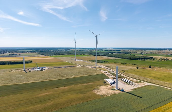 Zachodniopomorskie. Farma wiatrowa gotowa. Produkcja energii od 2027