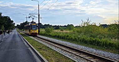 Łódź. Trasa tramwajowa do Konstantynowa jednak częściowo przejezdna