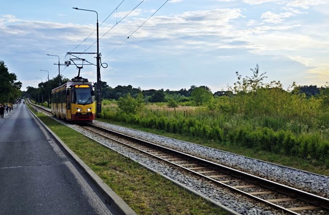 Łódź. Trasa tramwajowa do Konstantynowa jednak częściowo przejezdna