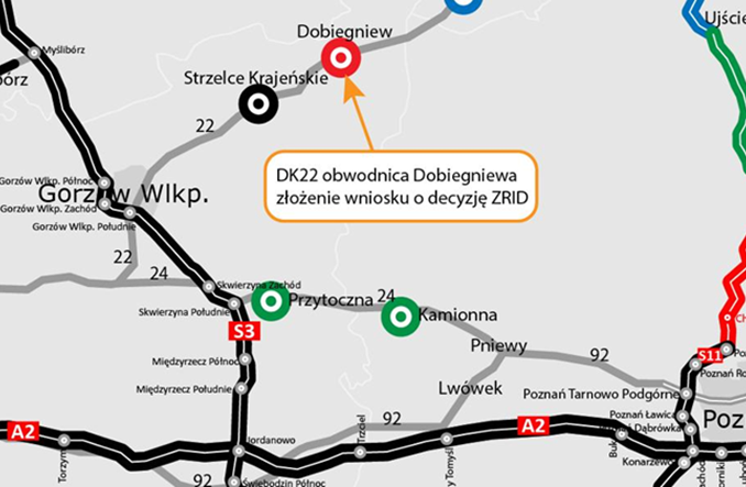 Obwodnica Dobiegniewa czeka na pozwolenie na budowę