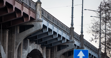 Warszawa. Kończą się prace przy Moście Poniatowskiego