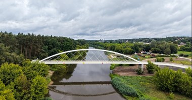 Poznań ma nową kładkę przez Wartę
