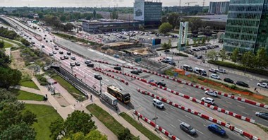 Warszawa. Znów po dwóch jezdniach przy Dworcu Zachodnim
