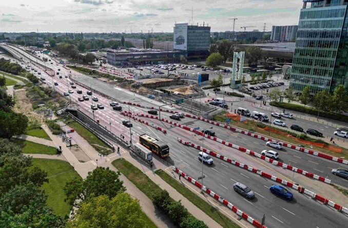 Warszawa. Znów po dwóch jezdniach przy Dworcu Zachodnim