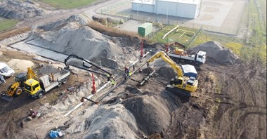 Powstaje jedno z pierwszych w Polsce bezpośrednie połączenie biometanowni do krajowej sieci przesyłowej