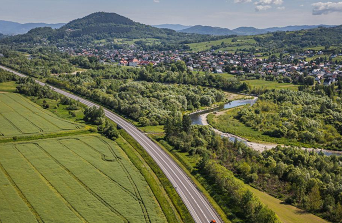 MOP-y na S1 w Beskidzie Żywieckim w 2030 roku