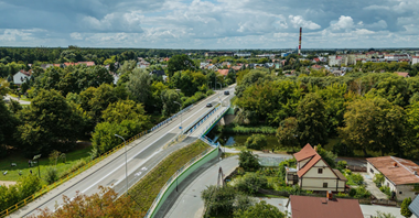 Augustów zyskał nowy most dla pieszych i rowerów