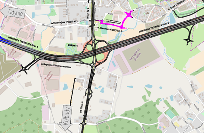 Chcą projektować zmiany na węźle obwodnicy Trójmiasta