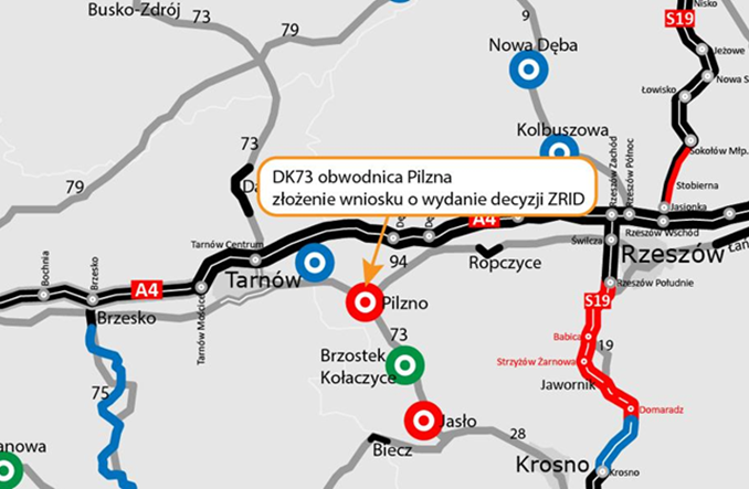 Obwodnica Pilzna zaprojektowana. Czeka na pozwolenie na budowę