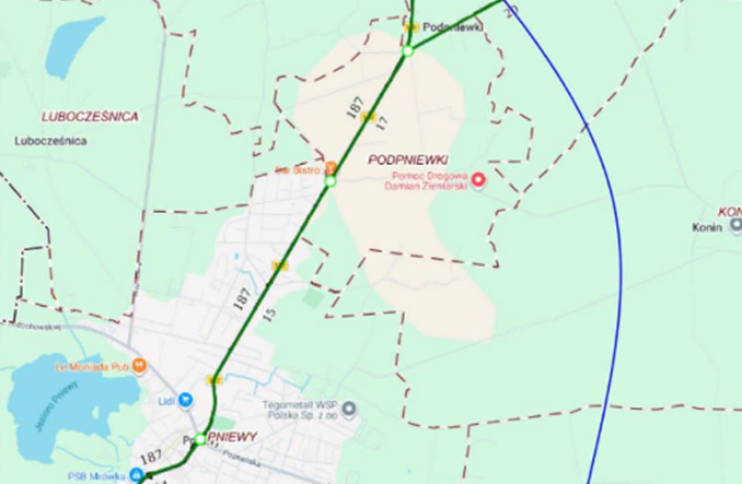 Wielkopolskie. Dziewięciu chętnych na koncepcję projektową nowej obwodnicy