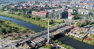 Poznań. Nowa północna nitka Mostu Chrobrego gotowa w przyszłym roku 