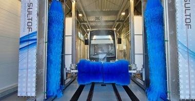 Nowa myjnia tramwajowa SULTOF w Zajezdni przy ul. Toruńskiej w Bydgoszczy