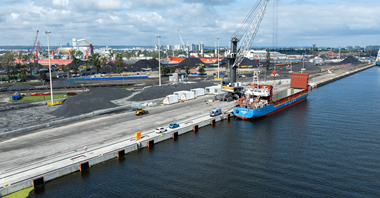 Port Gdańsk zmodernizował kolejne nabrzeże