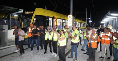 Sarajewo testuje nową trasę tramwajową