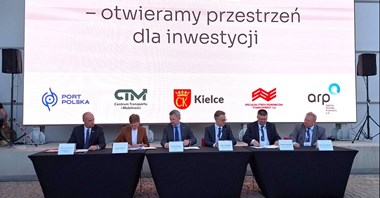 Powstanie kolejowy terminal towarowy pod Kielcami. Współpraca miasta i Portu Polska