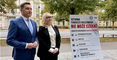 „Dość dziadostwa!” RBF i IGTL w obronie Funduszu Kolejowego