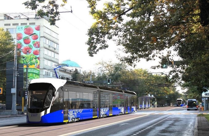 Ałmaty: Pierwsze szyny na budowie tramwaju
