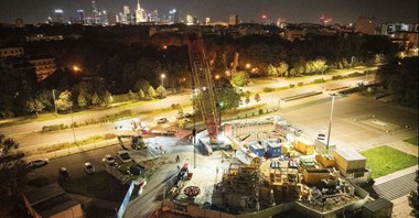 Warszawa. Tarcza „Jolanta” wydrąży tunel kolektora pod Czerniakowską